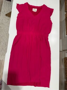 kate spade Vibrant Fuchsia V‑Neck Dress